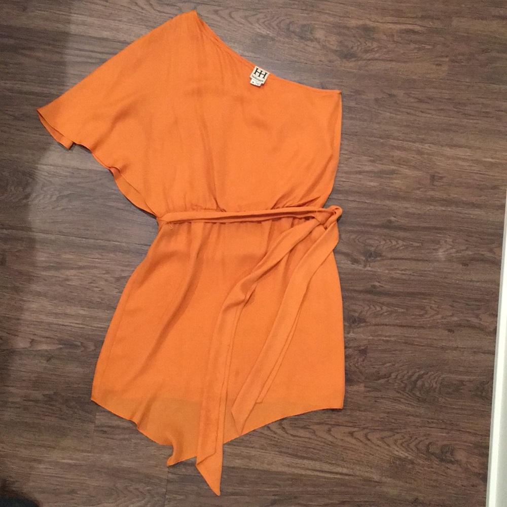 Haute Hippie One-Shoulder Dress